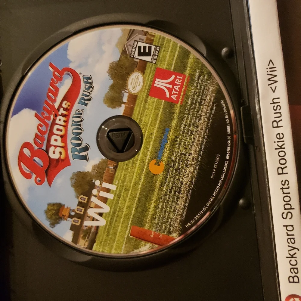 Backyard Sports Rookie Rush Wii Game